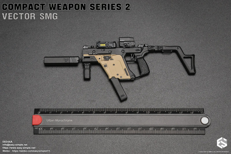 Load image into Gallery viewer, Compact Weapon Series 2 - FDE Tan &amp; Black Vector SMG Set (A)
