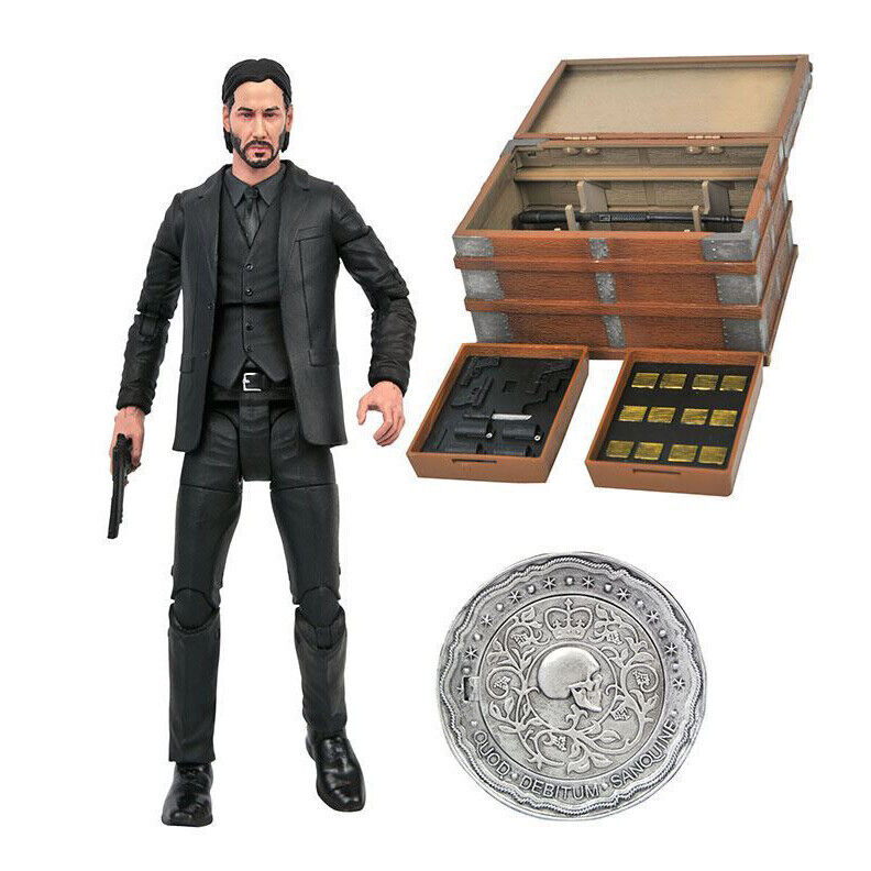 Load image into Gallery viewer, 7 INCH SCALE - John Wick Deluxe w/Accessories - MINT IN BOX
