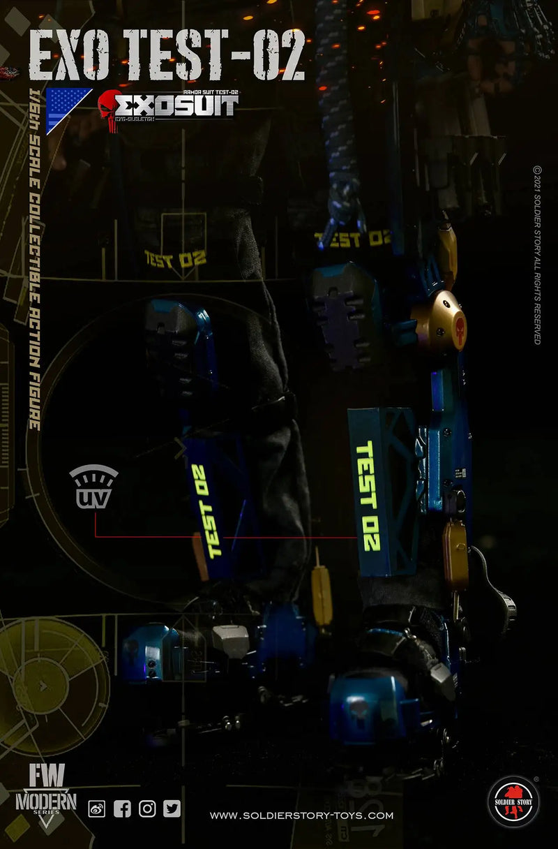 Load image into Gallery viewer, Armor Suit Test-02 &quot;Exosuit&quot; Exo-Skeleton - MINT IN BOX
