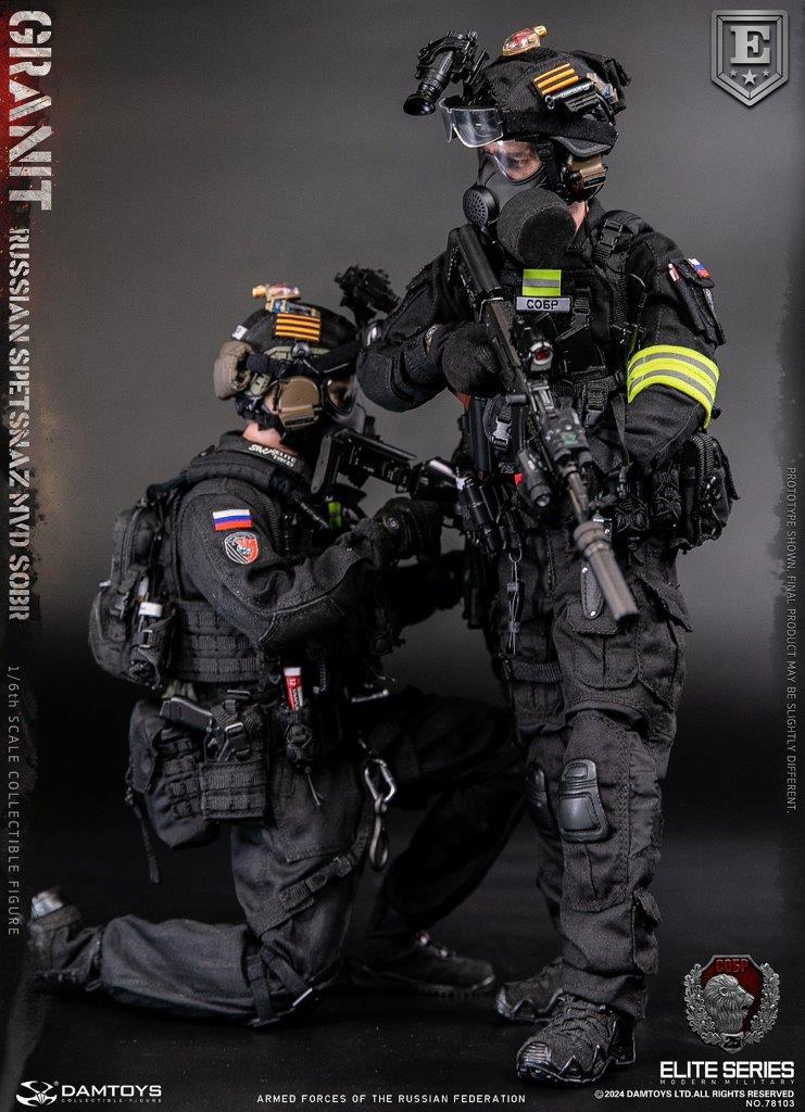 Load image into Gallery viewer, Granit Russian Spetsnaz MVD SOBR Regular &amp; Special Edition COMBO - MINT IN BOX
