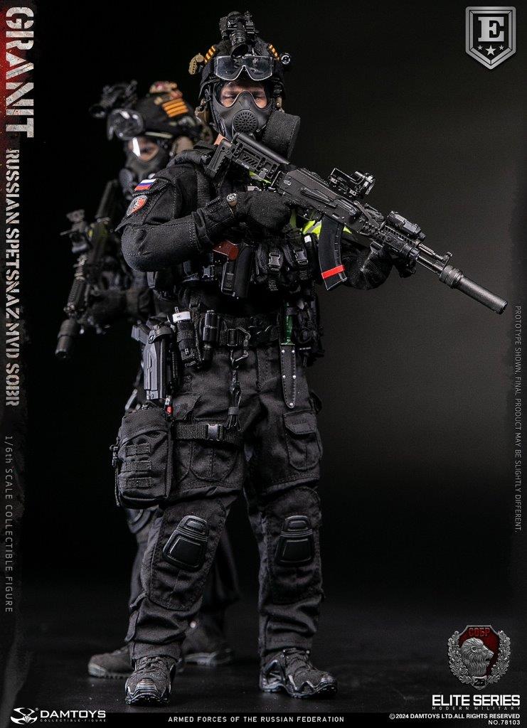 Load image into Gallery viewer, Granit Russian Spetsnaz MVD SOBR Regular &amp; Special Edition COMBO - MINT IN BOX

