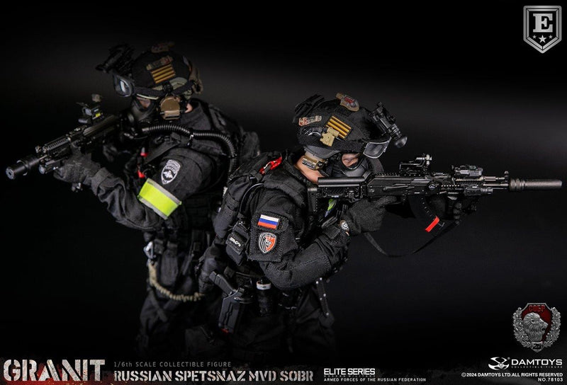 Load image into Gallery viewer, Granit Russian Spetsnaz MVD SOBR Regular &amp; Special Edition COMBO - MINT IN BOX
