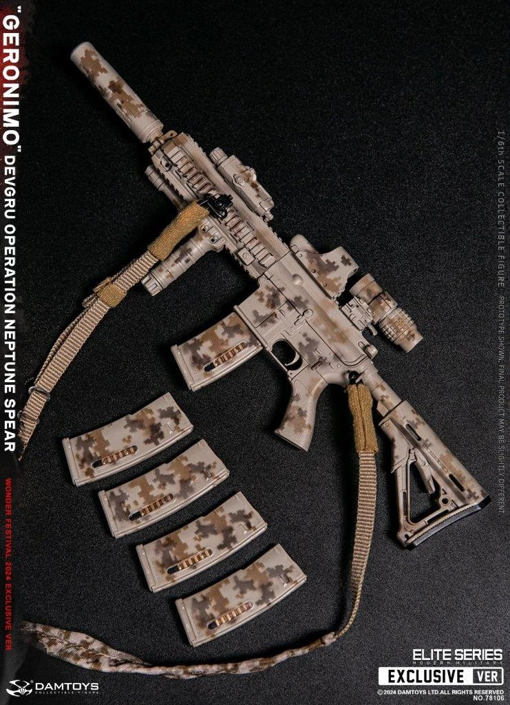 Load image into Gallery viewer, DEVGRU ONS GERONIMO - HK416D Rifle w/Accessories
