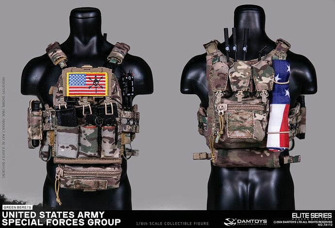 Load image into Gallery viewer, PREORDER DEPOSIT United States Army Special Forces Group Green Berets - MINT IN BOX
