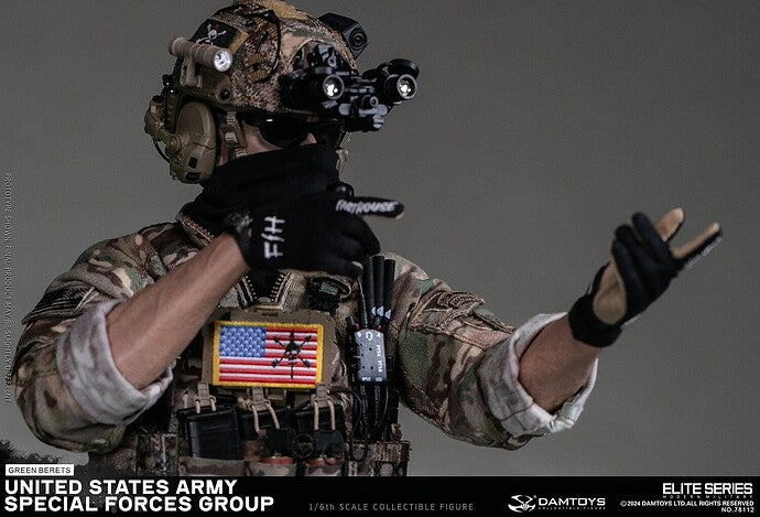 Load image into Gallery viewer, PREORDER DEPOSIT United States Army Special Forces Group Green Berets - MINT IN BOX
