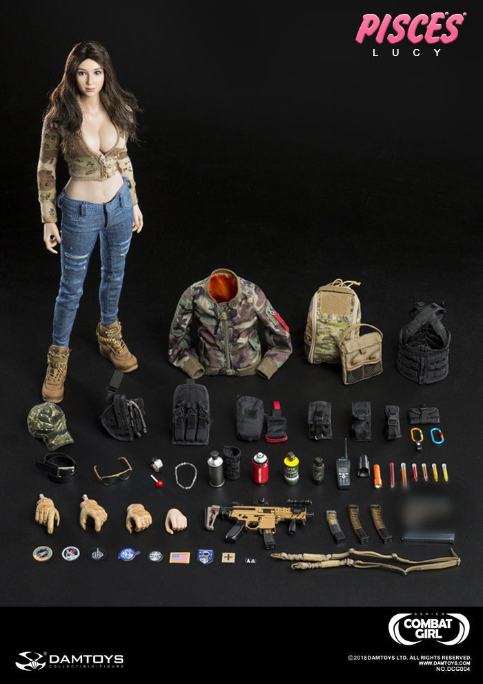 Load image into Gallery viewer, Combat Girl Series Pisces - LUCY - MINT IN BOX
