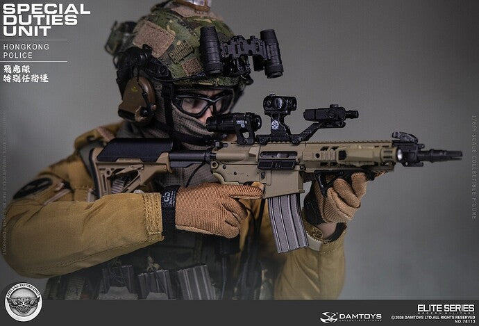 Load image into Gallery viewer, PREORDER DEPOSIT Hong Kong Police Special Duties Unit (SDU) - MINT IN BOX
