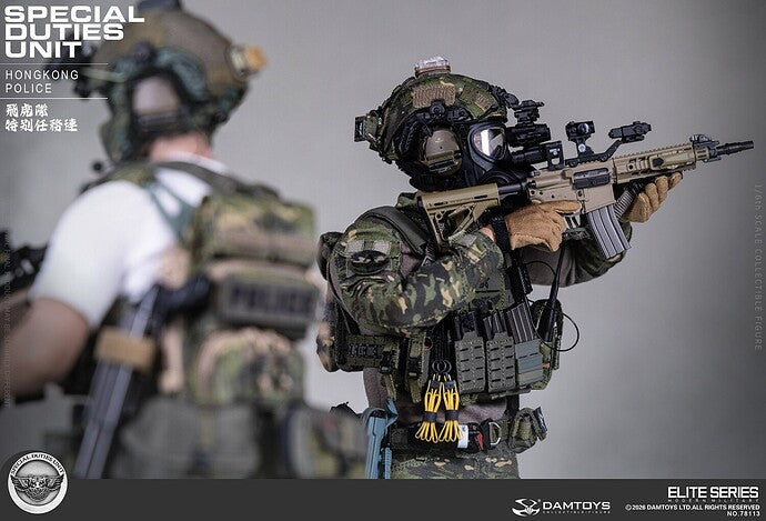 Load image into Gallery viewer, PREORDER DEPOSIT Hong Kong Police Special Duties Unit (SDU) - MINT IN BOX
