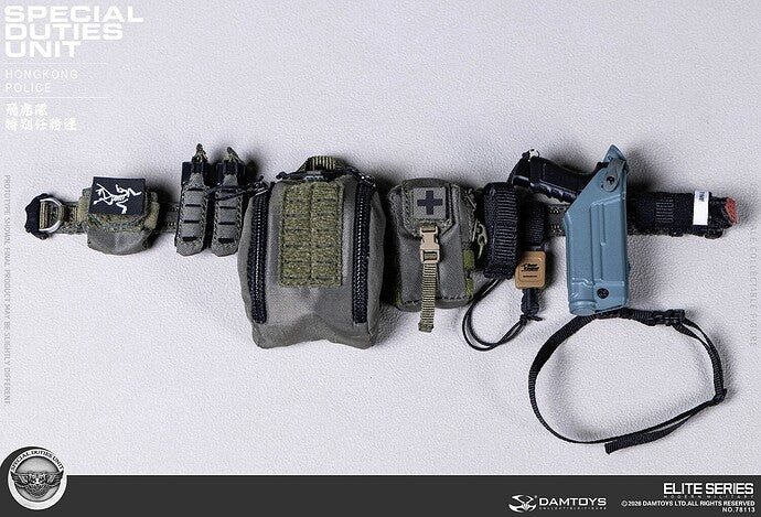 Load image into Gallery viewer, PREORDER DEPOSIT Hong Kong Police Special Duties Unit (SDU) - MINT IN BOX
