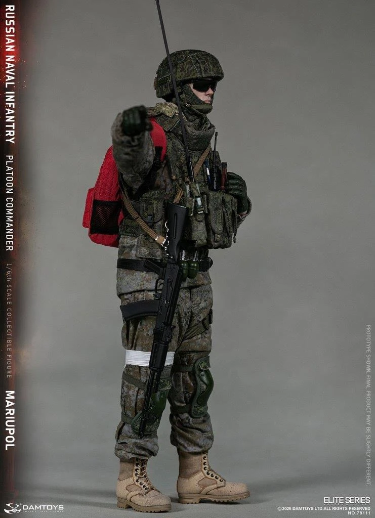 Load image into Gallery viewer, PREORDER DEPOSIT Russian Naval Infantry Commander Mariupol - MINT IN BOX
