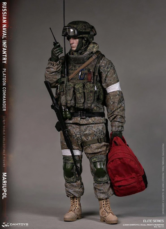 PREORDER DEPOSIT Russian Naval Infantry Commander Mariupol - MINT IN BOX