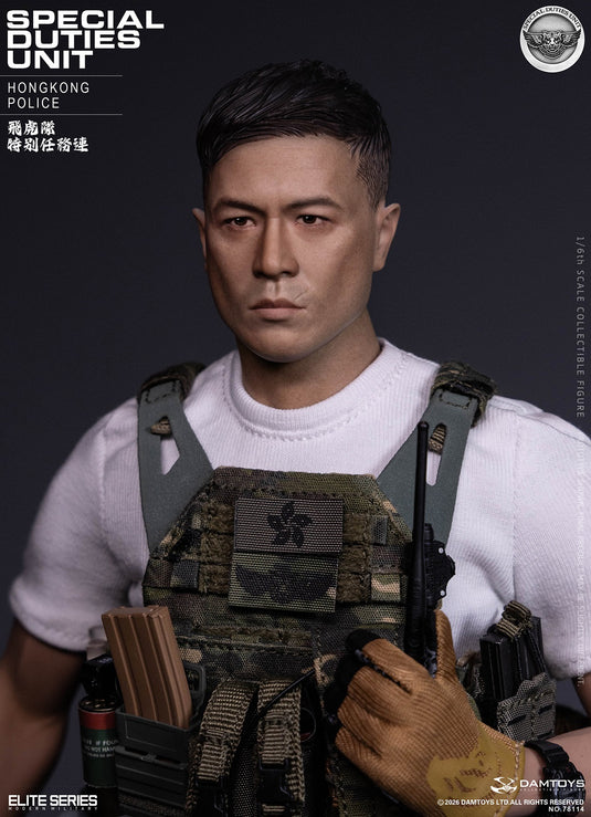 PREORDER DEPOSIT Hong Kong Police Special Duties Unit (SDU) Team Leader - MINT IN BOX