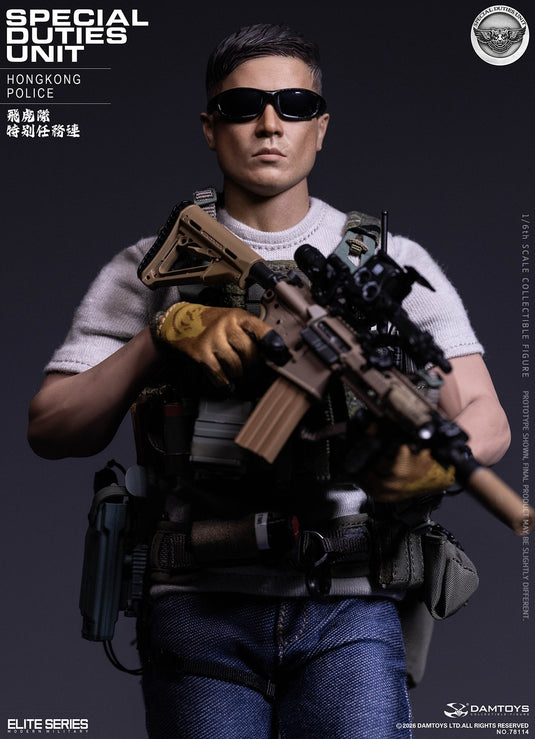 PREORDER DEPOSIT Hong Kong Police Special Duties Unit (SDU) Team Leader - MINT IN BOX