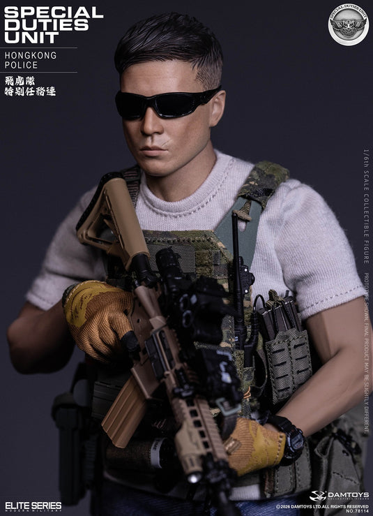 PREORDER DEPOSIT Hong Kong Police Special Duties Unit (SDU) Team Leader - MINT IN BOX
