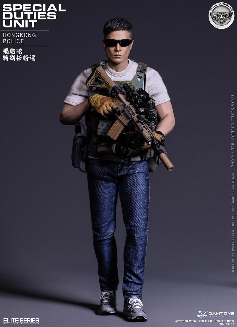 Load image into Gallery viewer, PREORDER DEPOSIT Hong Kong Police Special Duties Unit (SDU) Team Leader - MINT IN BOX
