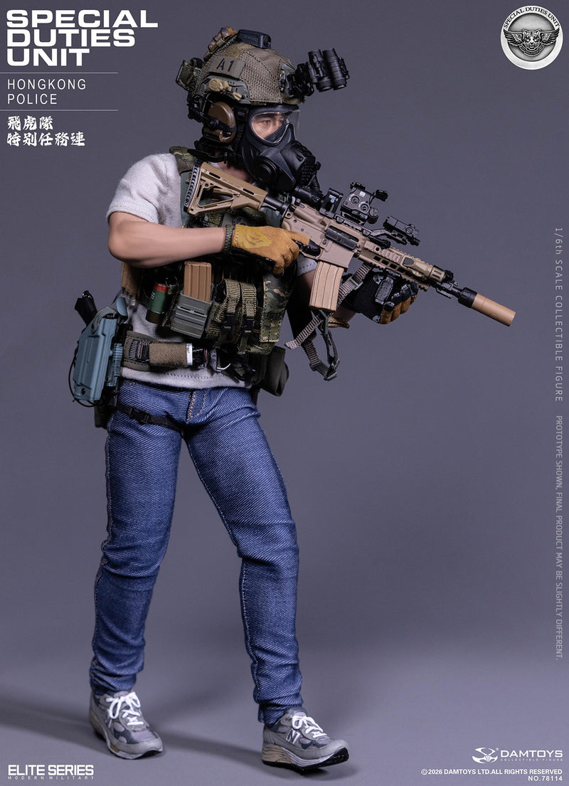 Load image into Gallery viewer, PREORDER DEPOSIT Hong Kong Police Special Duties Unit (SDU) Team Leader - MINT IN BOX
