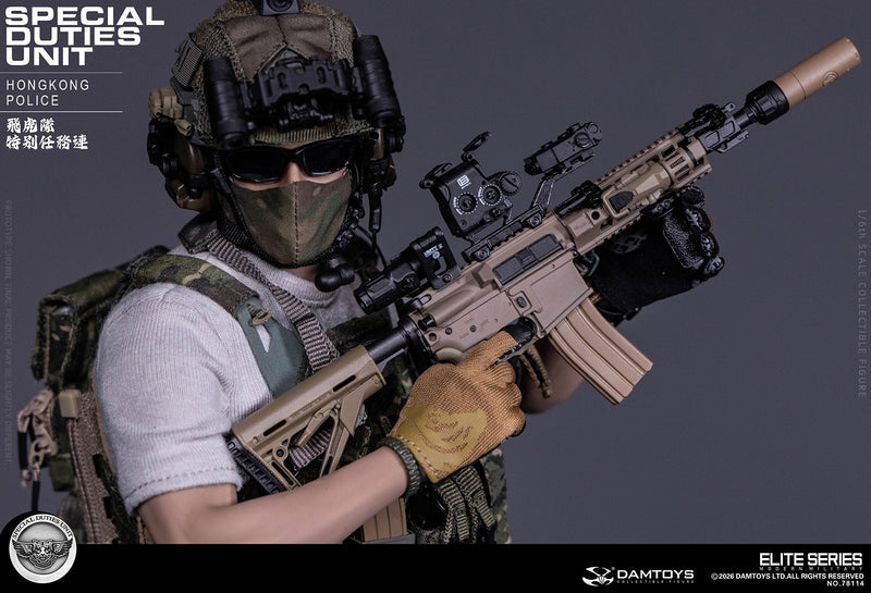 Load image into Gallery viewer, PREORDER DEPOSIT Hong Kong Police Special Duties Unit (SDU) Team Leader - MINT IN BOX
