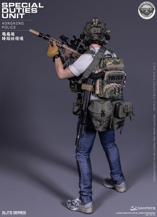 PREORDER DEPOSIT Hong Kong Police Special Duties Unit (SDU) Team Leader - MINT IN BOX