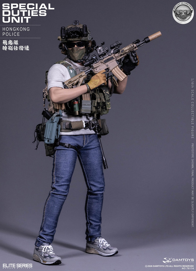 Load image into Gallery viewer, PREORDER DEPOSIT Hong Kong Police Special Duties Unit (SDU) Team Leader - MINT IN BOX
