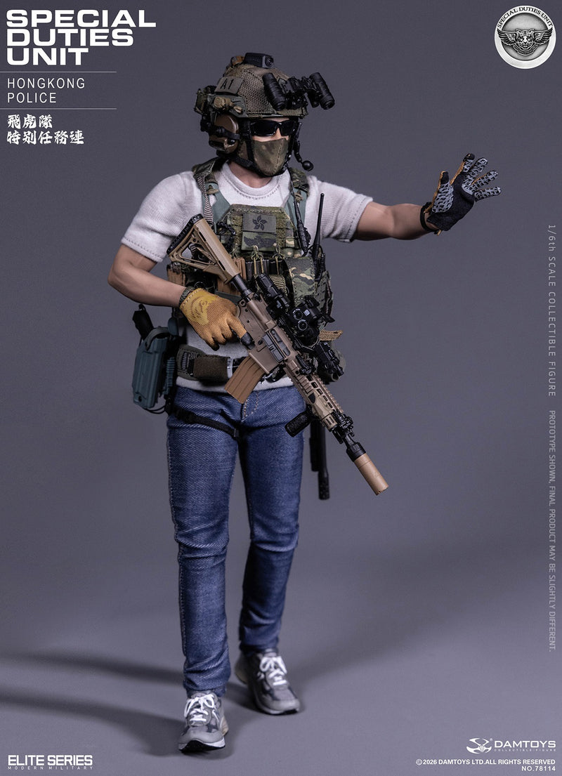 Load image into Gallery viewer, PREORDER DEPOSIT Hong Kong Police Special Duties Unit (SDU) Team Leader - MINT IN BOX
