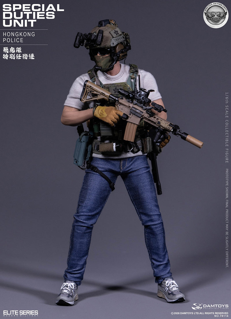 Load image into Gallery viewer, PREORDER DEPOSIT Hong Kong Police Special Duties Unit (SDU) Team Leader - MINT IN BOX
