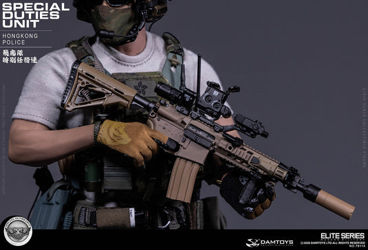 PREORDER DEPOSIT Hong Kong Police Special Duties Unit (SDU) Team Leader - MINT IN BOX