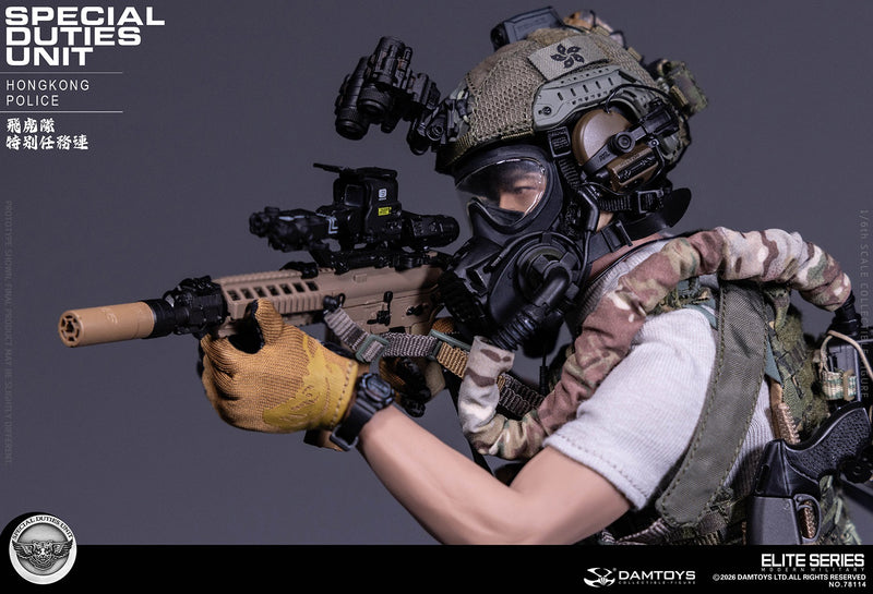 Load image into Gallery viewer, PREORDER DEPOSIT Hong Kong Police Special Duties Unit (SDU) Team Leader - MINT IN BOX
