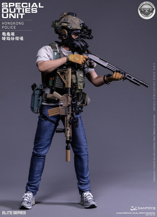 PREORDER DEPOSIT Hong Kong Police Special Duties Unit (SDU) Team Leader - MINT IN BOX