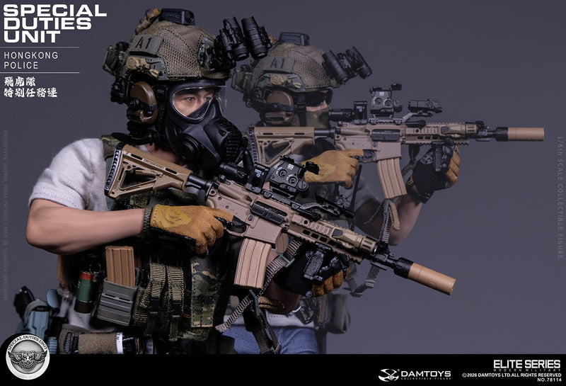 Load image into Gallery viewer, PREORDER DEPOSIT Hong Kong Police Special Duties Unit (SDU) Team Leader - MINT IN BOX
