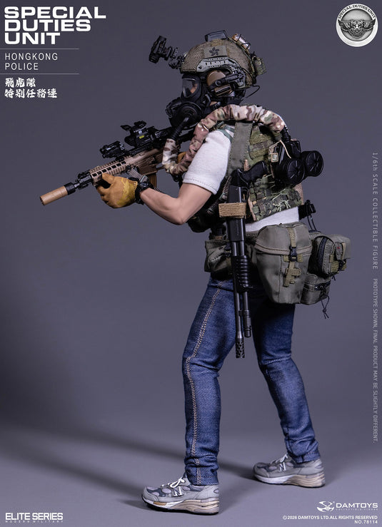 PREORDER DEPOSIT Hong Kong Police Special Duties Unit (SDU) Team Leader - MINT IN BOX