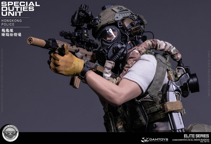 Load image into Gallery viewer, PREORDER DEPOSIT Hong Kong Police Special Duties Unit (SDU) Team Leader - MINT IN BOX
