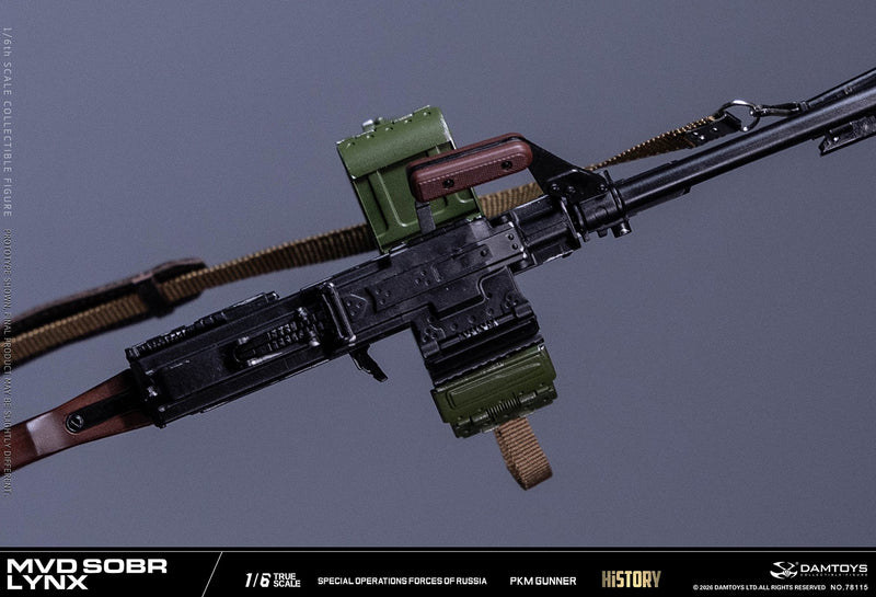 Load image into Gallery viewer, PREORDER DEPOSIT SOF of Russia MVD SOBR LYNX PKM Gunner - MINT IN BOX
