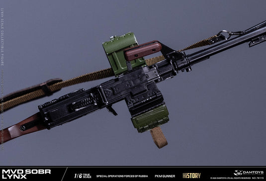 PREORDER DEPOSIT SOF of Russia MVD SOBR LYNX PKM Gunner - MINT IN BOX