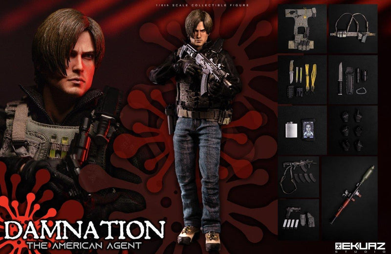 Load image into Gallery viewer, Damnation - The American Agent - Black Gloved Hand Set
