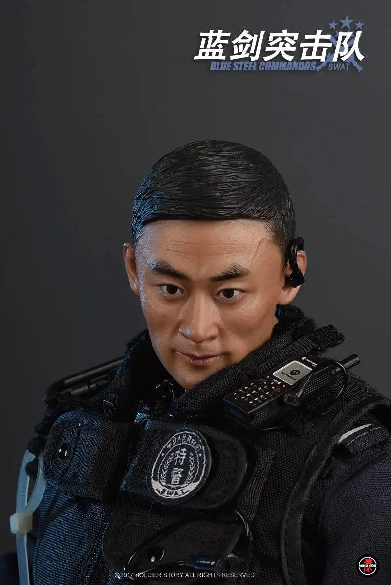 Load image into Gallery viewer, SWAT - Blue Steel Commandos - MINT IN BOX

