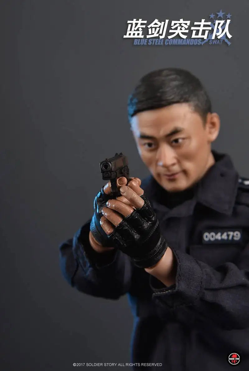 Load image into Gallery viewer, SWAT - Blue Steel Commandos - MINT IN BOX
