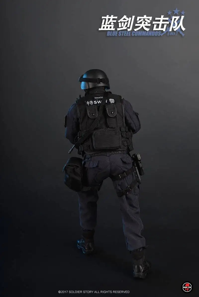 Load image into Gallery viewer, SWAT - Blue Steel Commandos - MINT IN BOX
