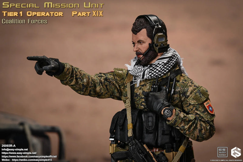 Load image into Gallery viewer, SMU Tier 1 Operator Part XIX Coalition Forces Version A - MINT IN BOX
