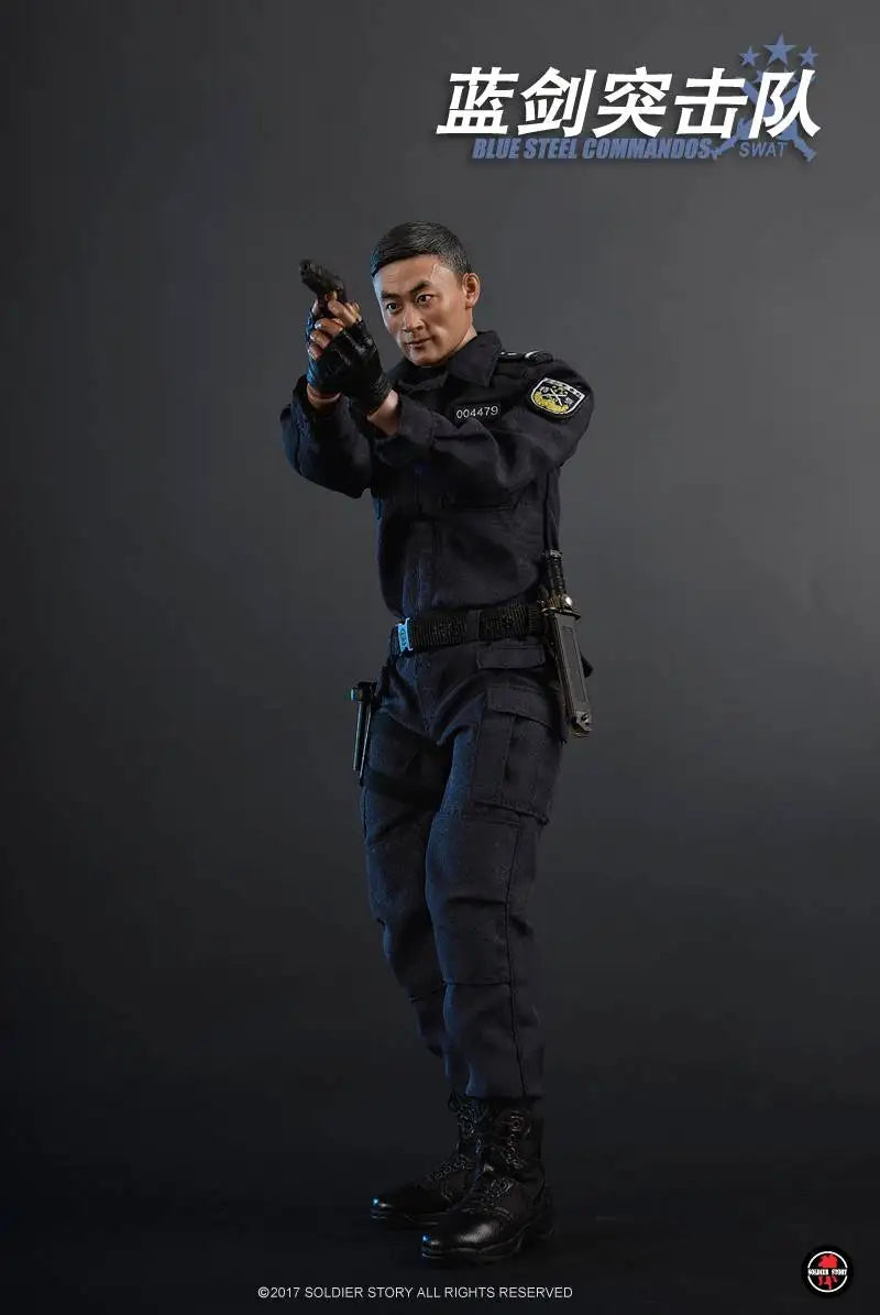 Load image into Gallery viewer, SWAT - Blue Steel Commandos - MINT IN BOX
