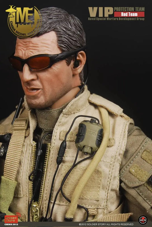 SIGNED - VIP Protection Team "Red" NAVSPECWARGRU EX - MINT IN BOX