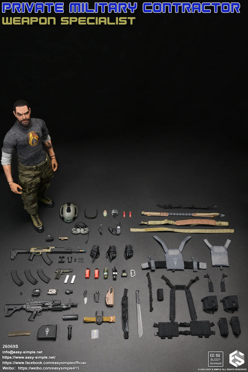 Load image into Gallery viewer, PMC - Weapon Specialist S - Assault Rifle w/Folding Stock
