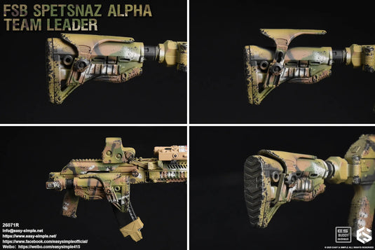 FSB Alpha Team Leader R - Camo AK105 Assault Rifle