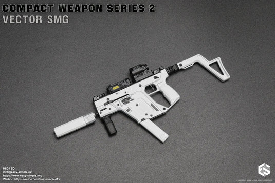 Compact Weapon Series 2 - White Vector SMG Set (D)