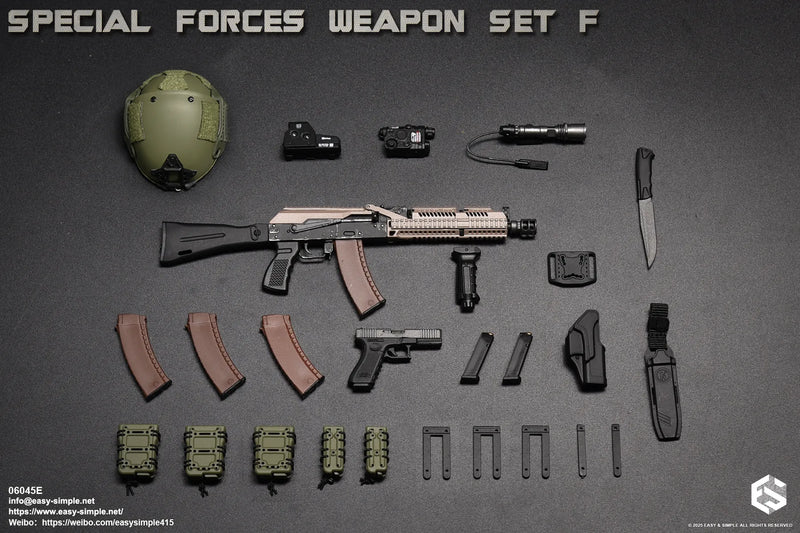 Load image into Gallery viewer, Special Forces Weapon Set F Version E - MINT IN BOX
