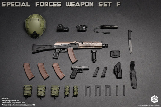 Special Forces Weapon Set F Version E - MINT IN BOX