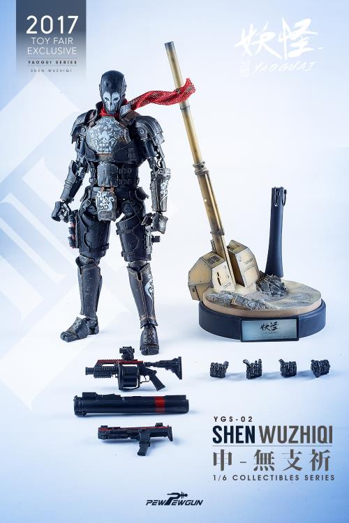 Load image into Gallery viewer, Shen - Black Wuzhiqi Armor Version 2017 Toy Fair Exclusive - MINT IN BOX
