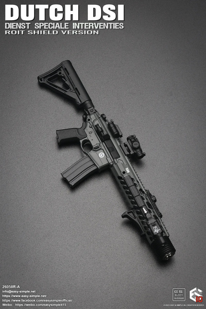 Load image into Gallery viewer, Dutch DS1 Riot Shield Version - MCX SUR300 Assault Rifle Set
