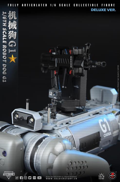 Load image into Gallery viewer, Robot Dog G1 Deluxe Version w/SCAR Rifle - MINT IN BOX
