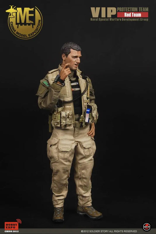 SIGNED - VIP Protection Team "Red" NAVSPECWARGRU EX - MINT IN BOX
