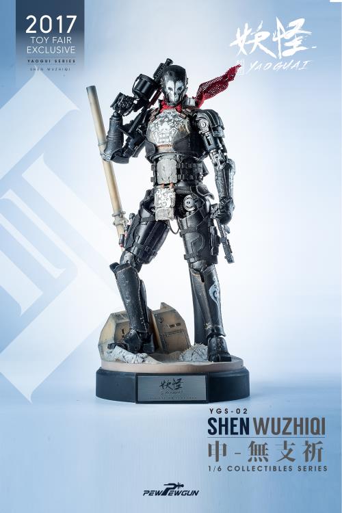 Load image into Gallery viewer, Shen - Black Wuzhiqi Armor Version 2017 Toy Fair Exclusive - MINT IN BOX
